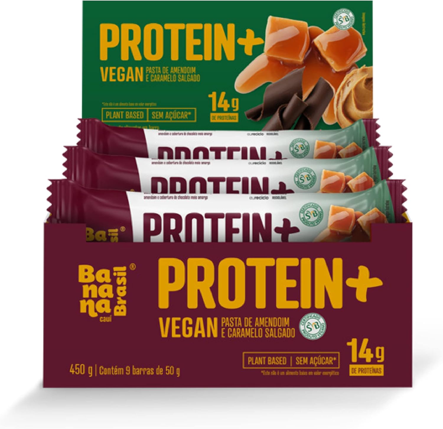Banana Brasil Display Barra De Proteina Protein