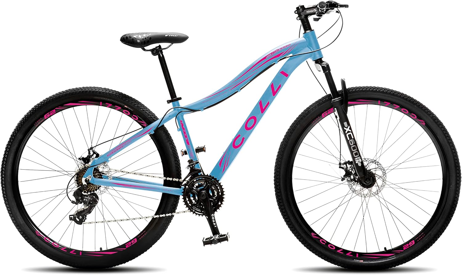 Colli Bike, Eudora em Alumínio Quadro Rebaixado Câmbio SHIMANO