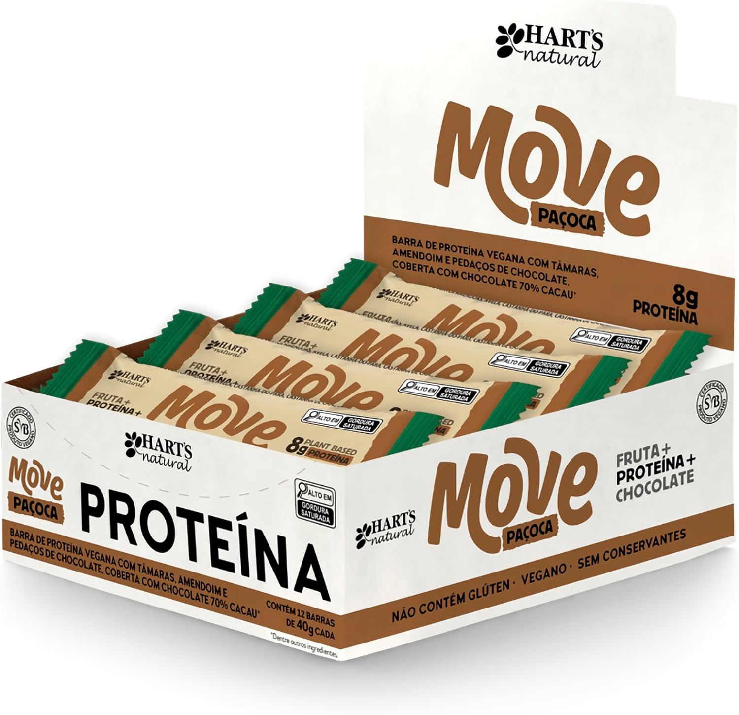 Hart's Natural Barra de Proteína Vegana