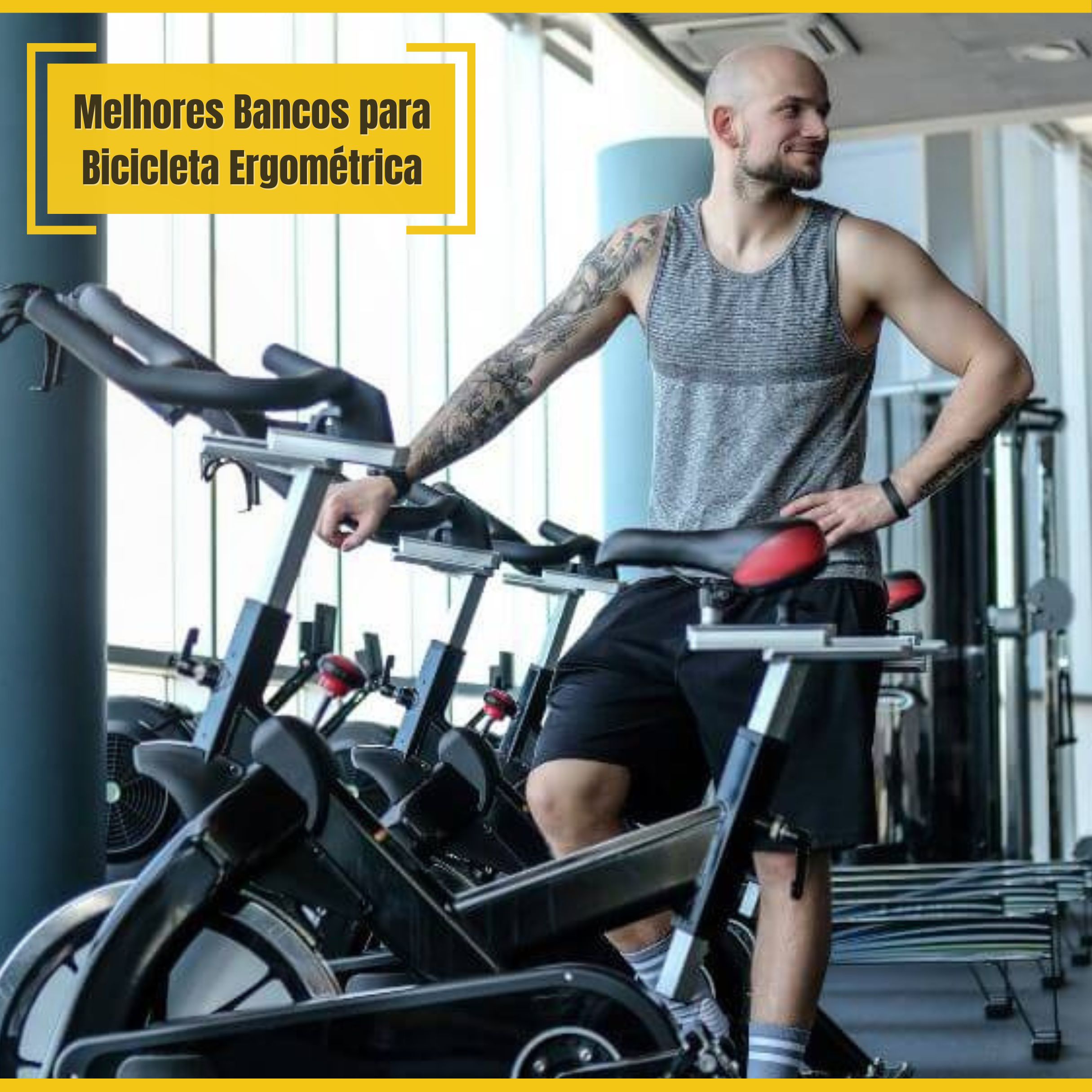 Melhores Bancos para Bicicleta Ergométrica