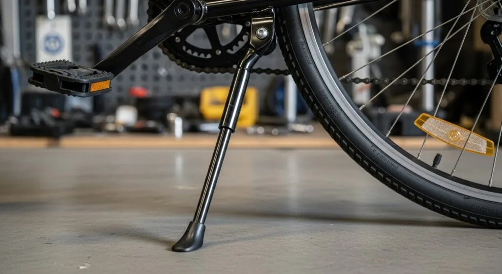 descanso para bicicleta